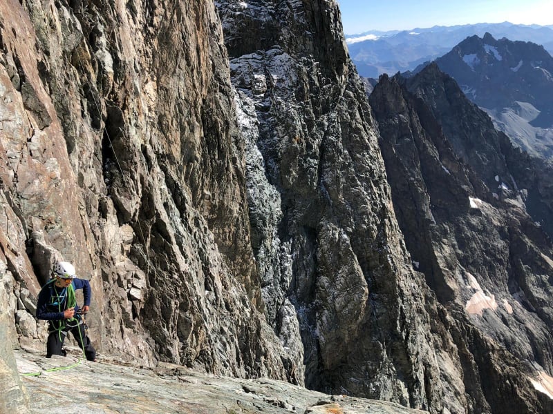 Barre des Écrins, pilier Sud