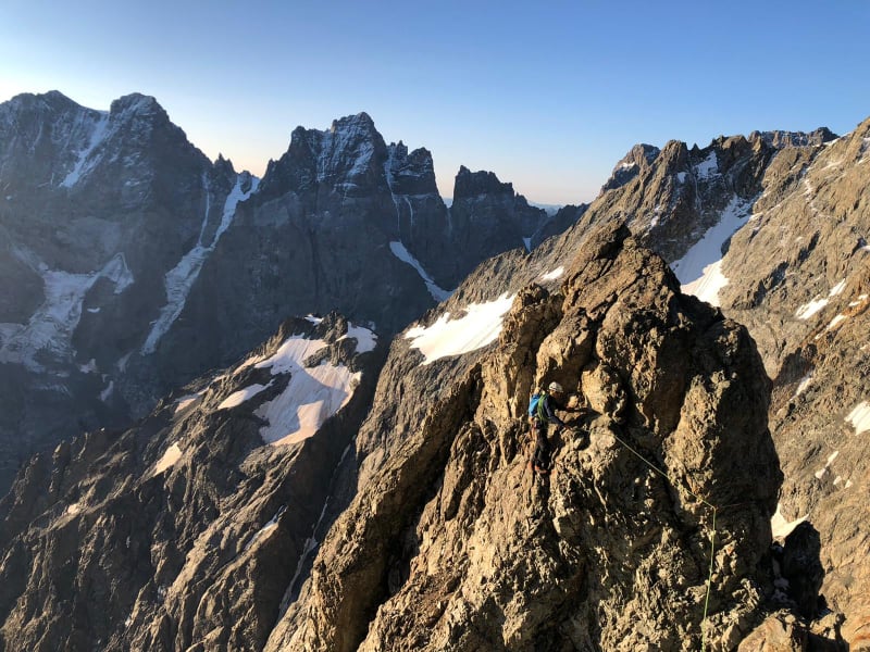 Barre des Écrins, pilier Sud