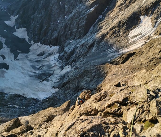 Barre des Écrins, pilier Sud