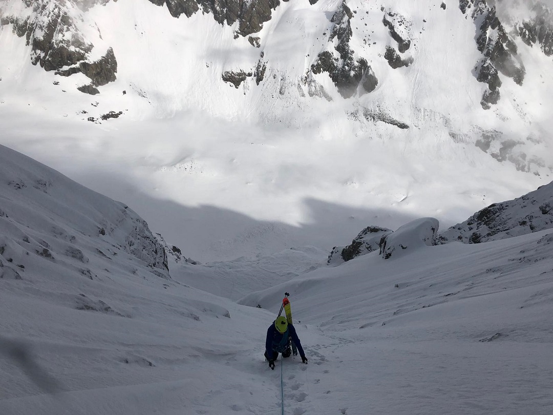 Coup de sabre, couloir Nord