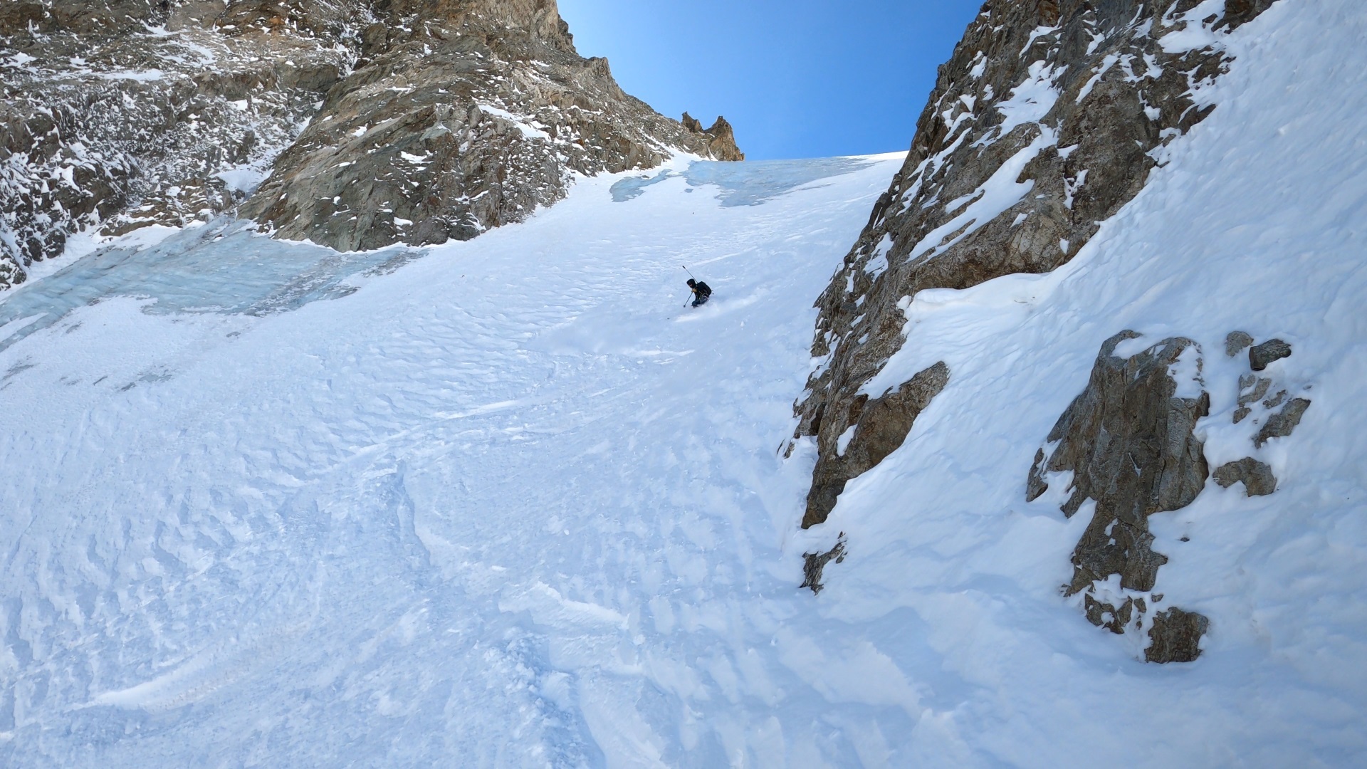 Col Claire, couloir Nord
