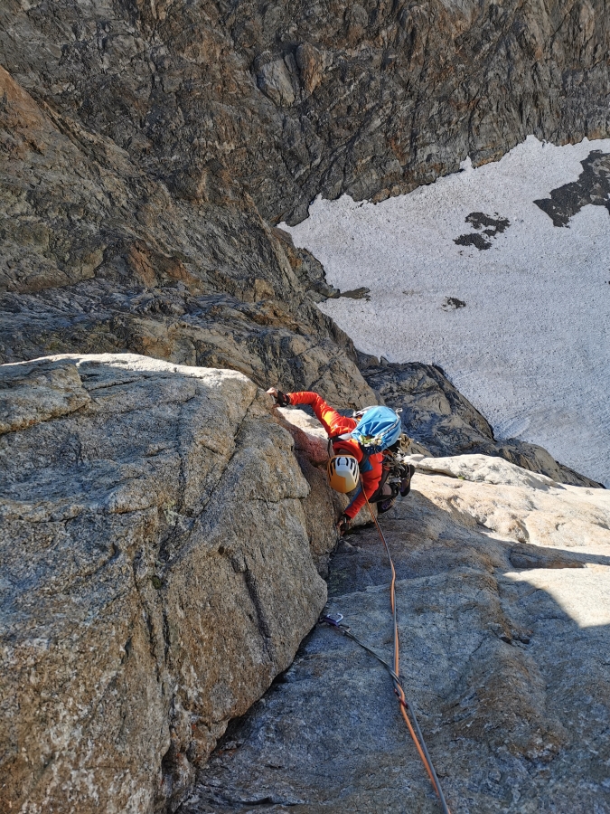 Aiguille de Sialouze, voie Livanos