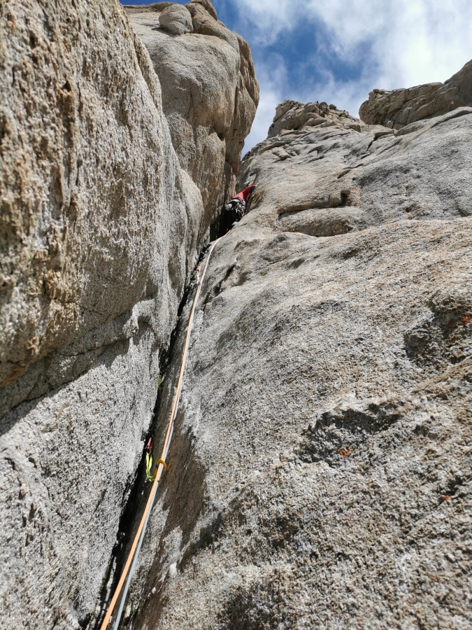 Aiguille de Sialouze, voie Livanos