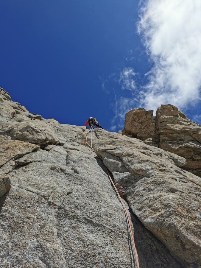 Aiguille de Sialouze, voie Livanos