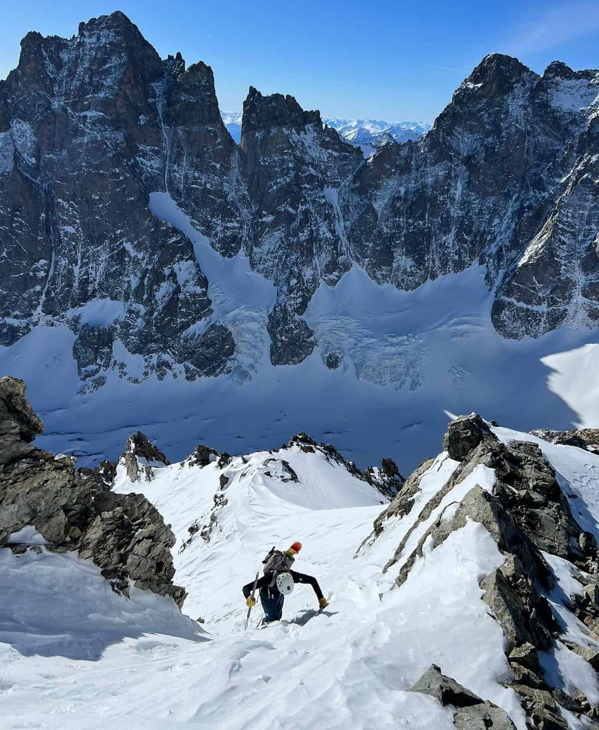Pic Coolidge, couloir Sud Est