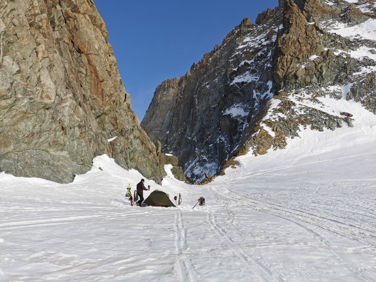 Rateau face Nord, voie Cambon Francou