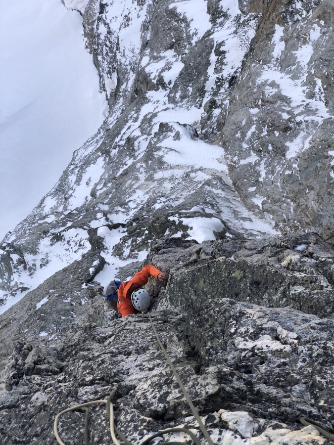 Rateau face Nord, voie Cambon Francou