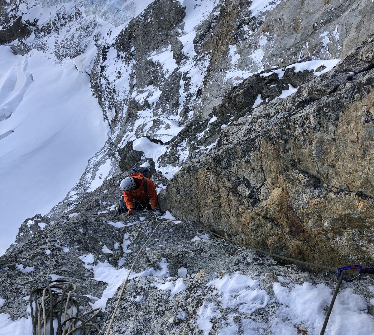 Rateau face Nord, voie Cambon Francou