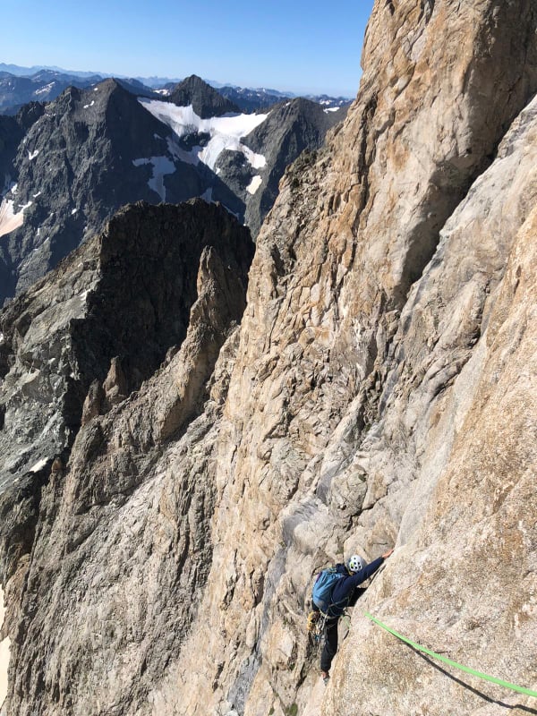 Aiguille de Sialouze, Je vous salue Marie