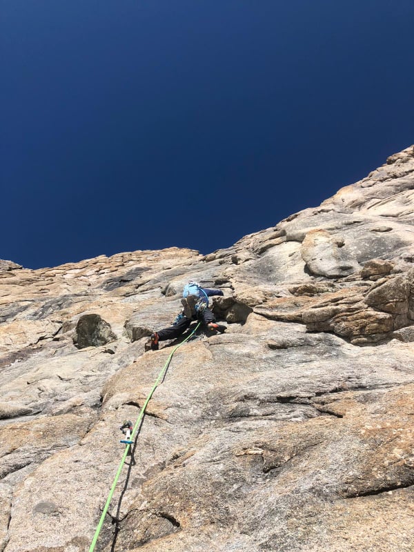 Aiguille de Sialouze, Je vous salue Marie