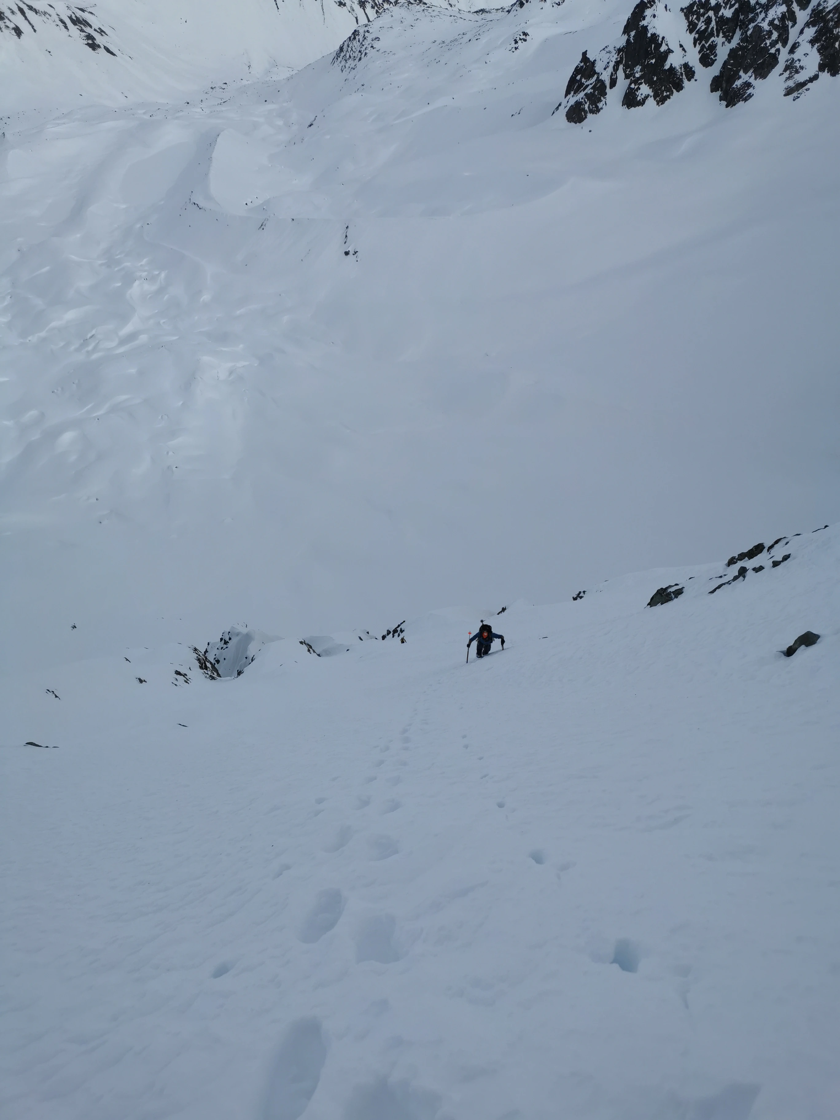 Pic du glacier d'Arsine, face Nord