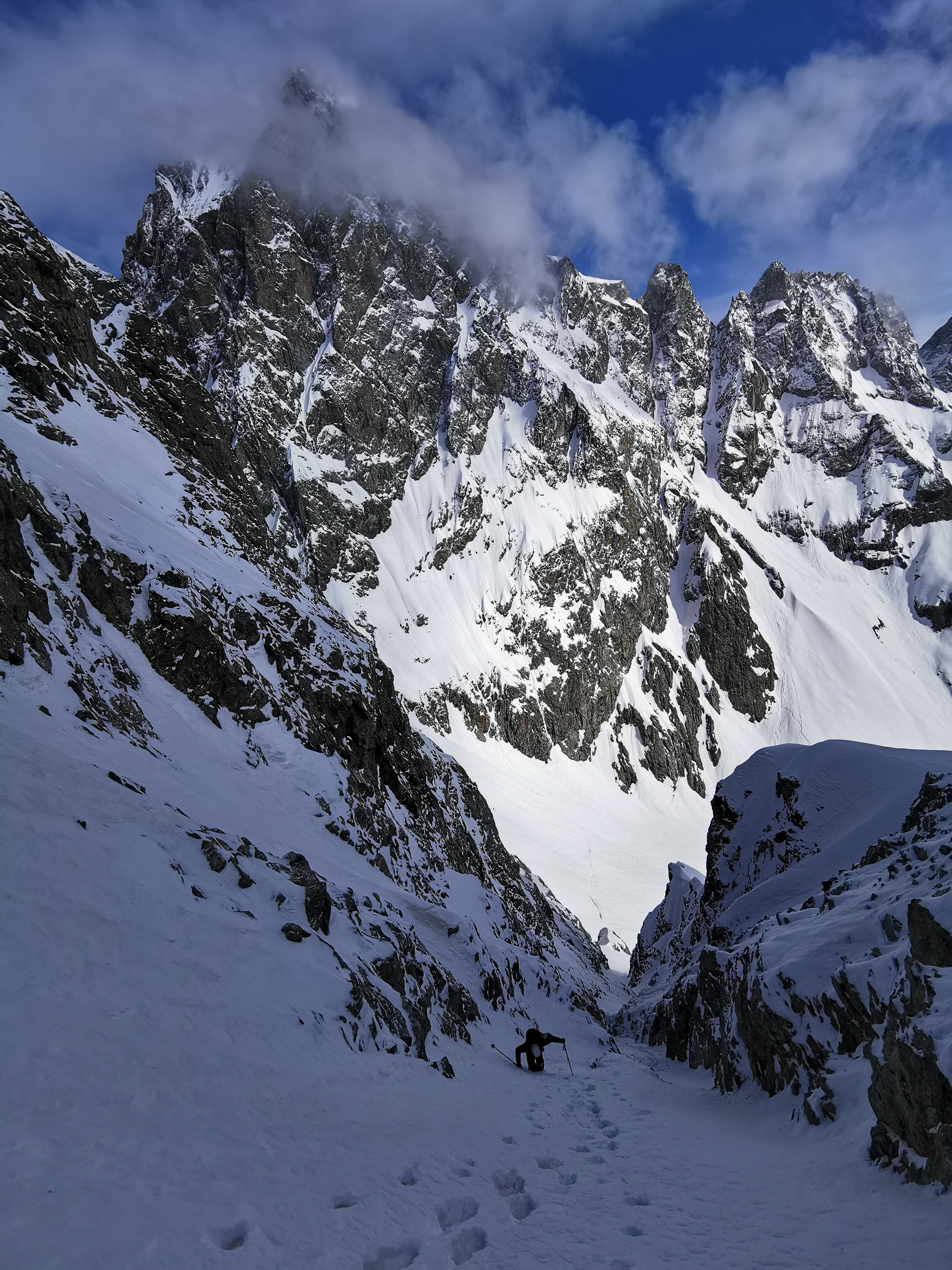 Pic Coolidge couloir dérobé