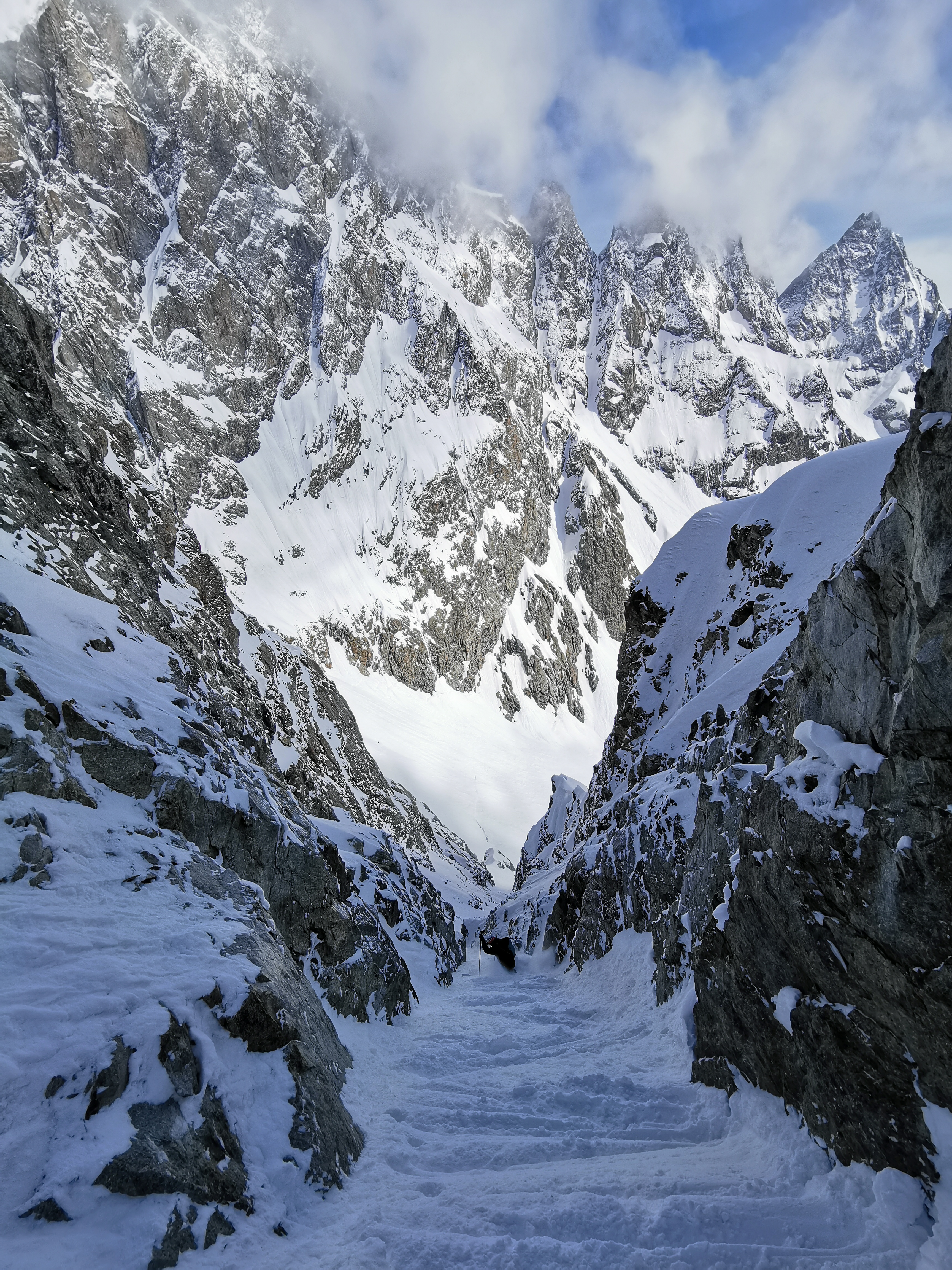 Pic Coolidge couloir dérobé