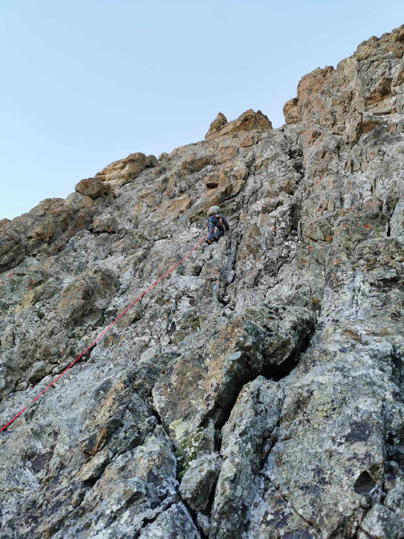 Petit Pelvoux, arête Sud