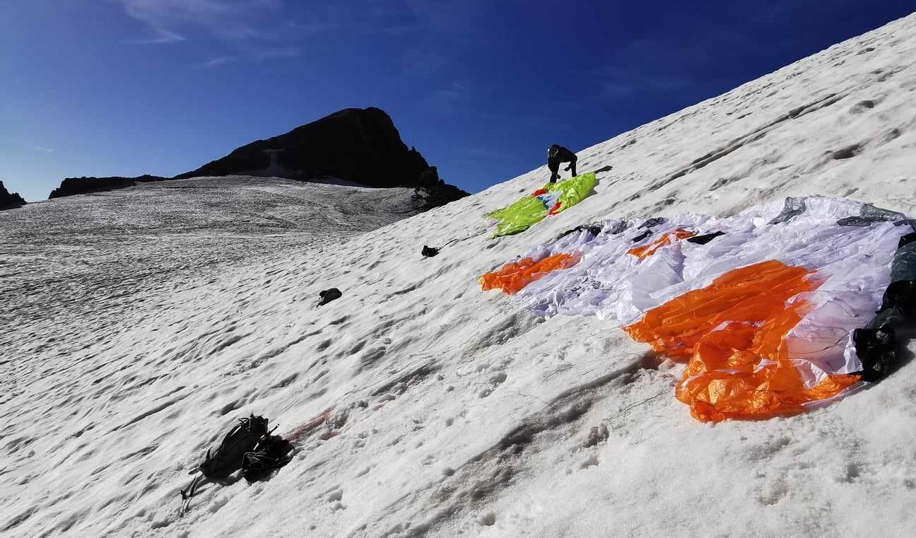 Petit Pelvoux, arête Sud