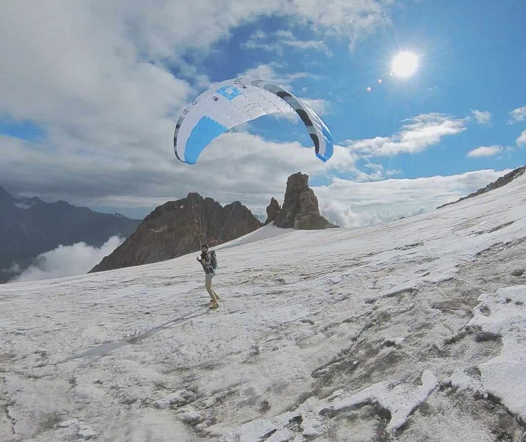 Meije Orientale, arête du pousse caillou