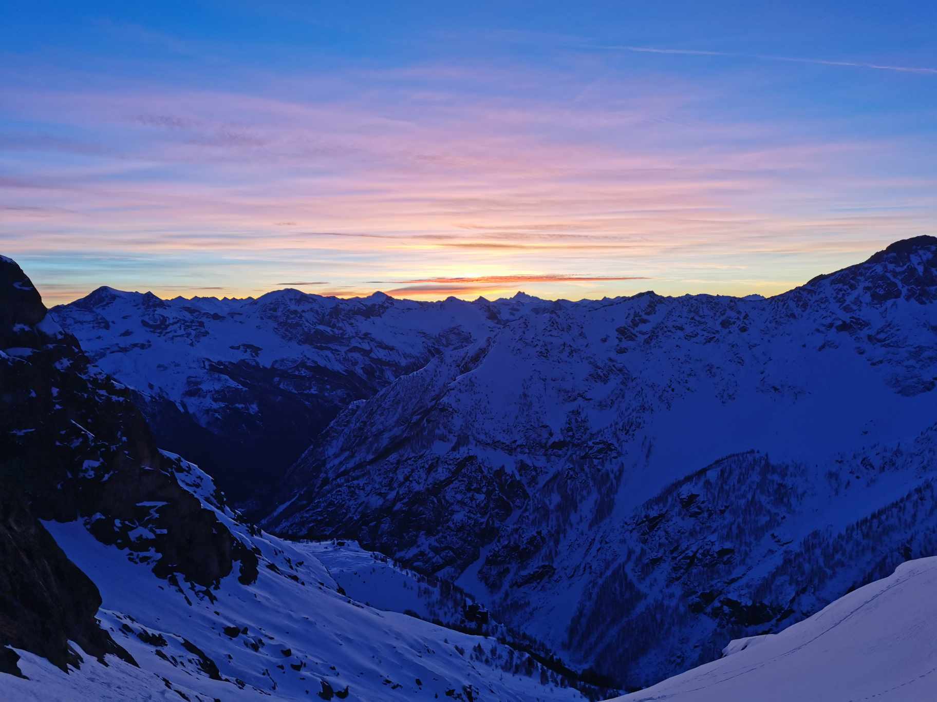 Pelvoux, rochers rouges